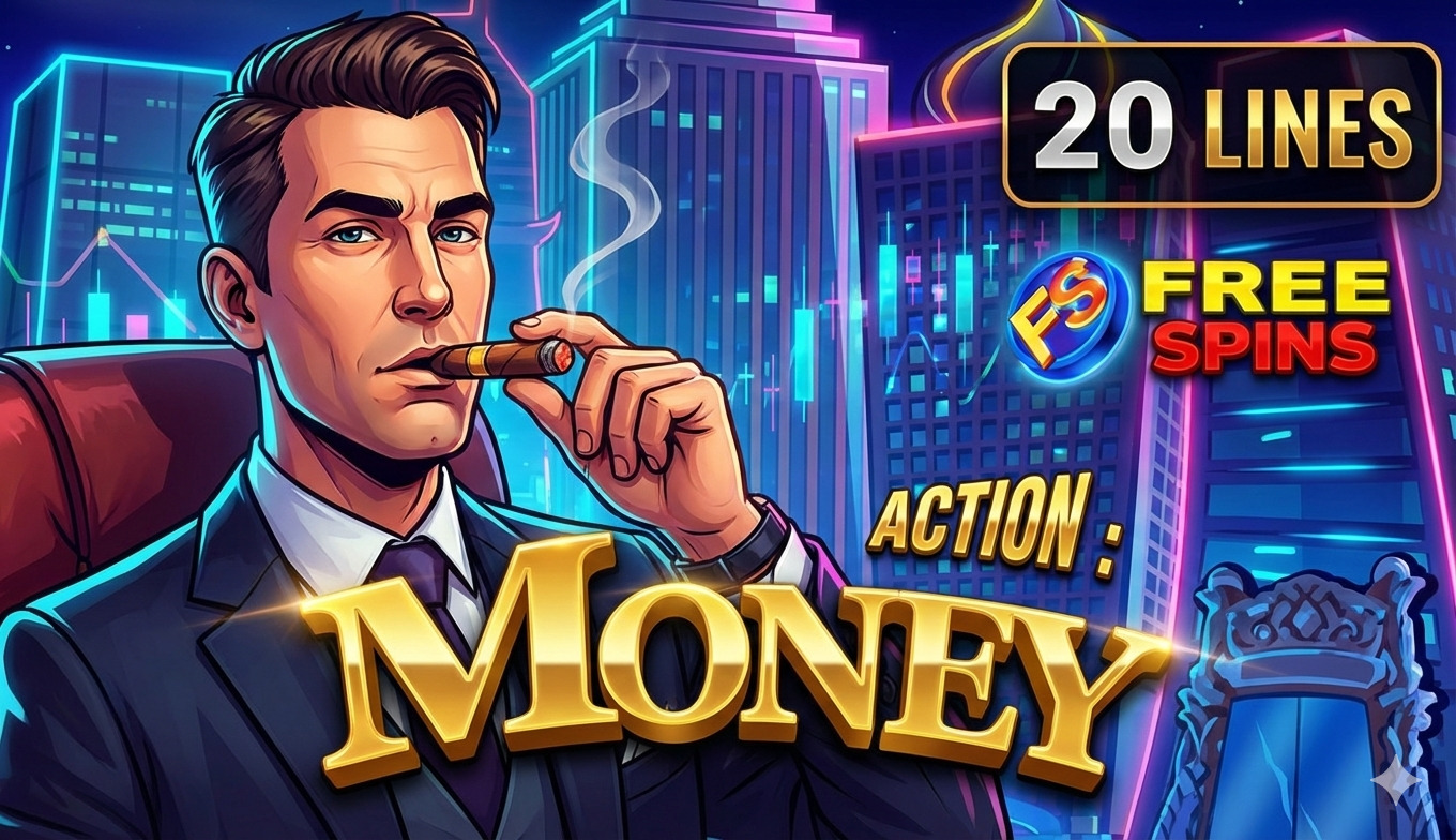 Action Money - Play Online Slot Game at GoldenAura Casino