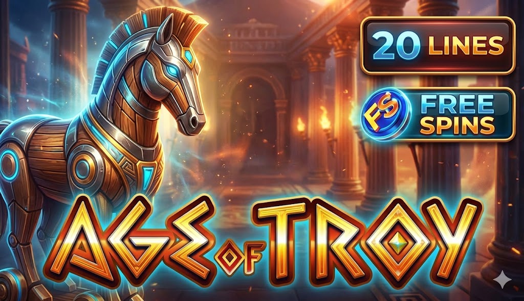 Age of Troy - Play Online Slot Game at GoldenAura Casino