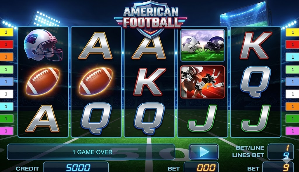 AmericanFootball - Play Online Slot Game at GoldenAura Casino