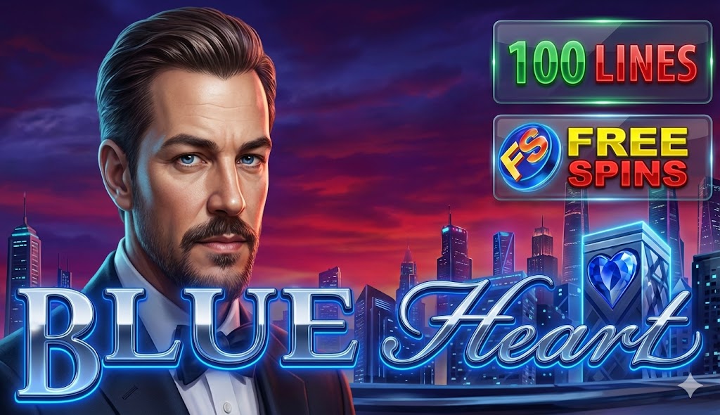 Blue Heart - Play Online Slot Game at GoldenAura Casino
