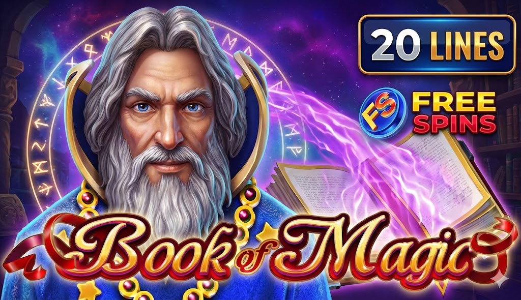 Book of Magic - Play Online Slot Game at GoldenAura Casino