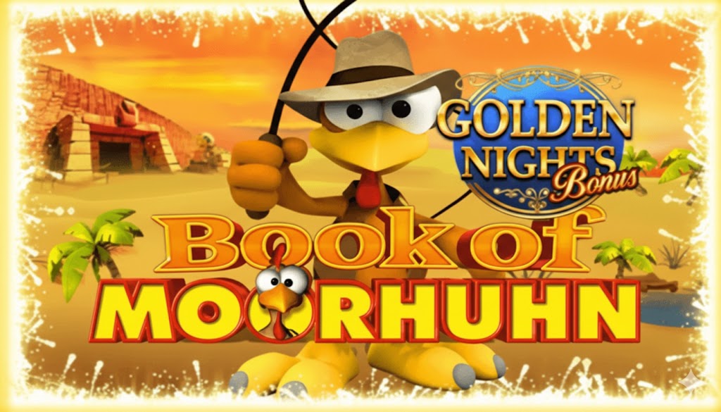 Book Of Moorhuhn Golden Nights - Play Online Slot Game at GoldenAura Casino