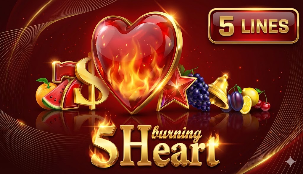 Burning Heart 5 - Play Online Slot Game at GoldenAura Casino