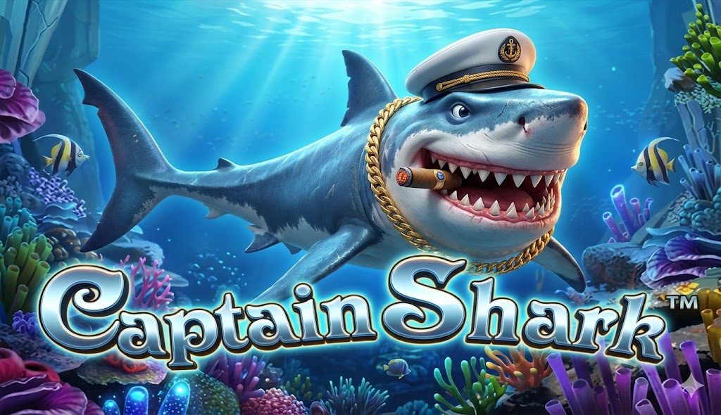 Captain Shark - Play Online Slot Game at GoldenAura Casino