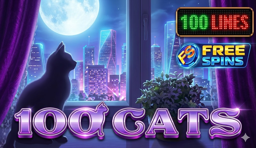 Cats 100 - Play Online Slot Game at GoldenAura Casino