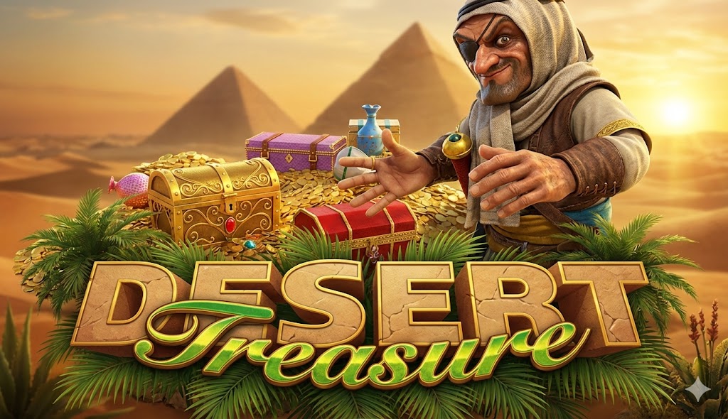 Desert Treasure - Play Online Slot Game at GoldenAura Casino