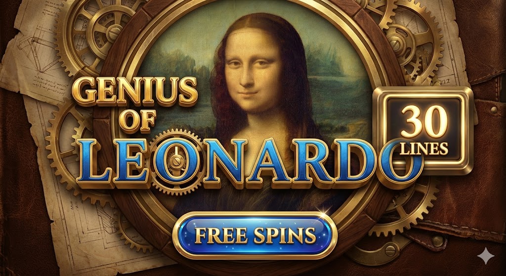Genius of Leonardo - Play Online Slot Game at GoldenAura Casino