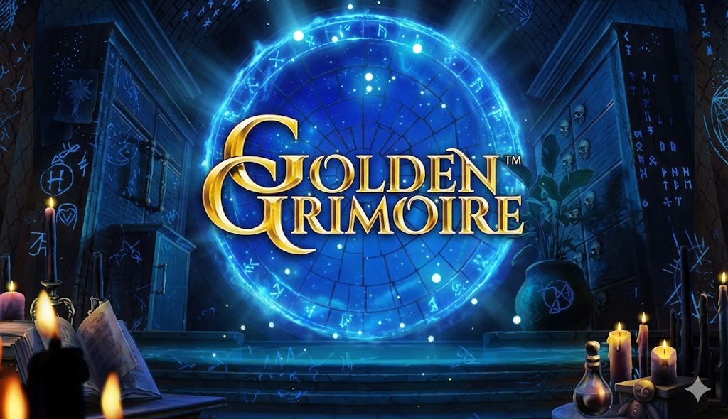 Golden Grimoire - Play Online Slot Game at GoldenAura Casino
