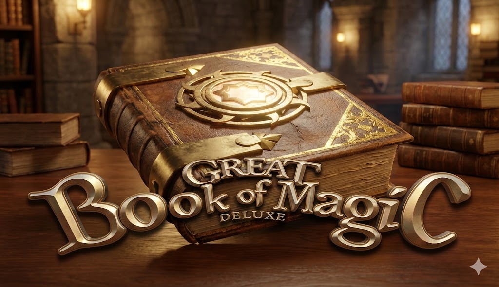 Great Book Of Magic Deluxe - Play Online Slot Game at GoldenAura Casino