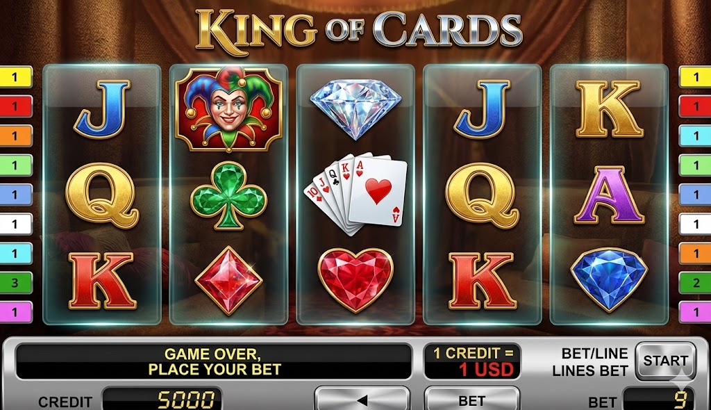 KingOfCards - Play Online Slot Game at GoldenAura Casino
