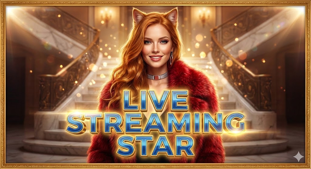 Live Streaming Star - Play Online Slot Game at GoldenAura Casino