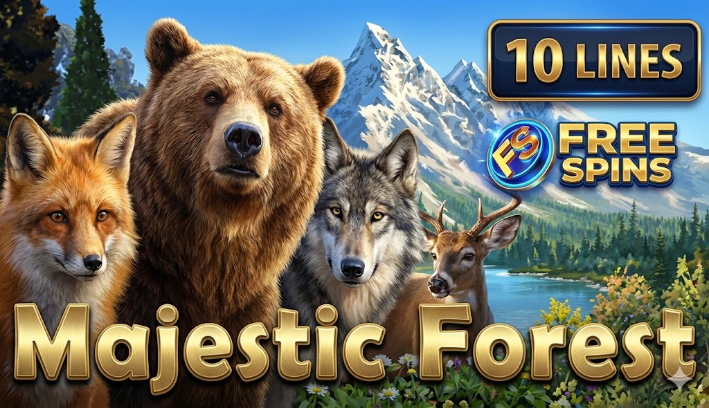 Majestic Forest - Play Online Slot Game at GoldenAura Casino