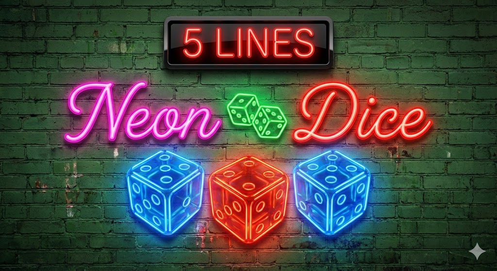 Neon Dice - Play Online Slot Game at GoldenAura Casino