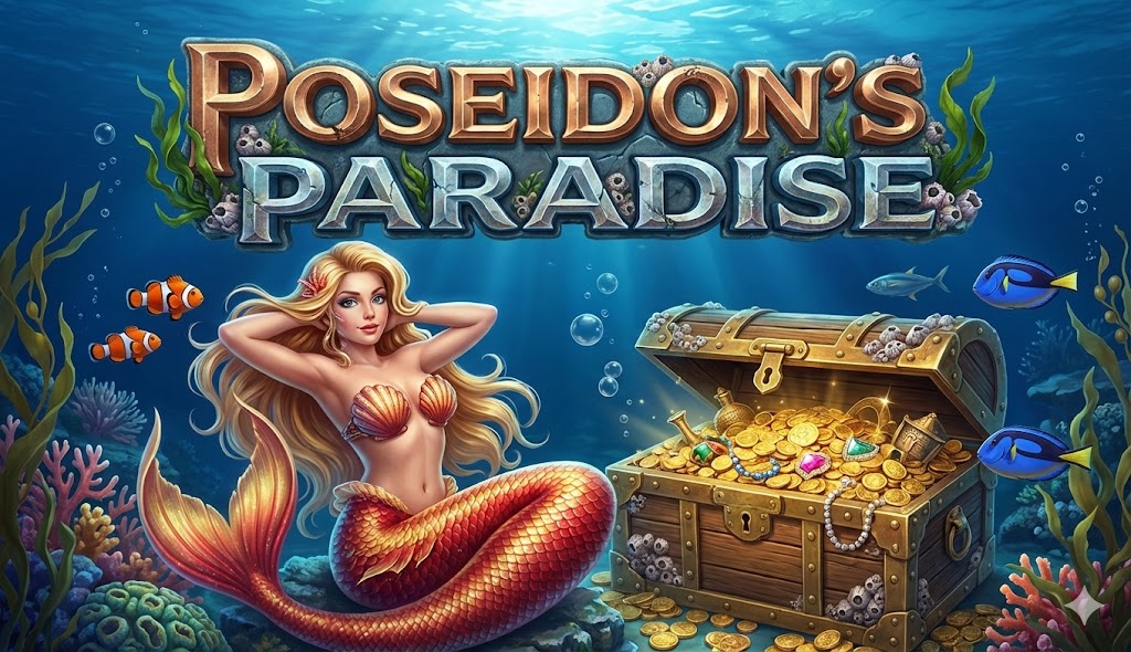 Poseidons Paradise - Play Online Slot Game at GoldenAura Casino