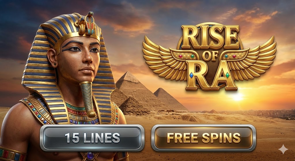Rise of Ra - Play Online Slot Game at GoldenAura Casino