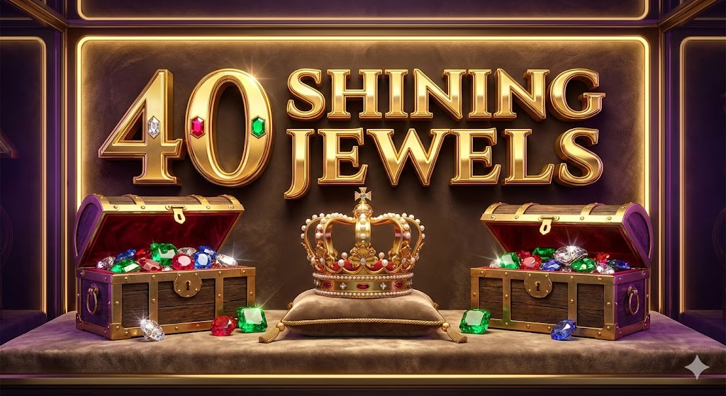 Shining Jewels 40 - Play Online Slot Game at GoldenAura Casino