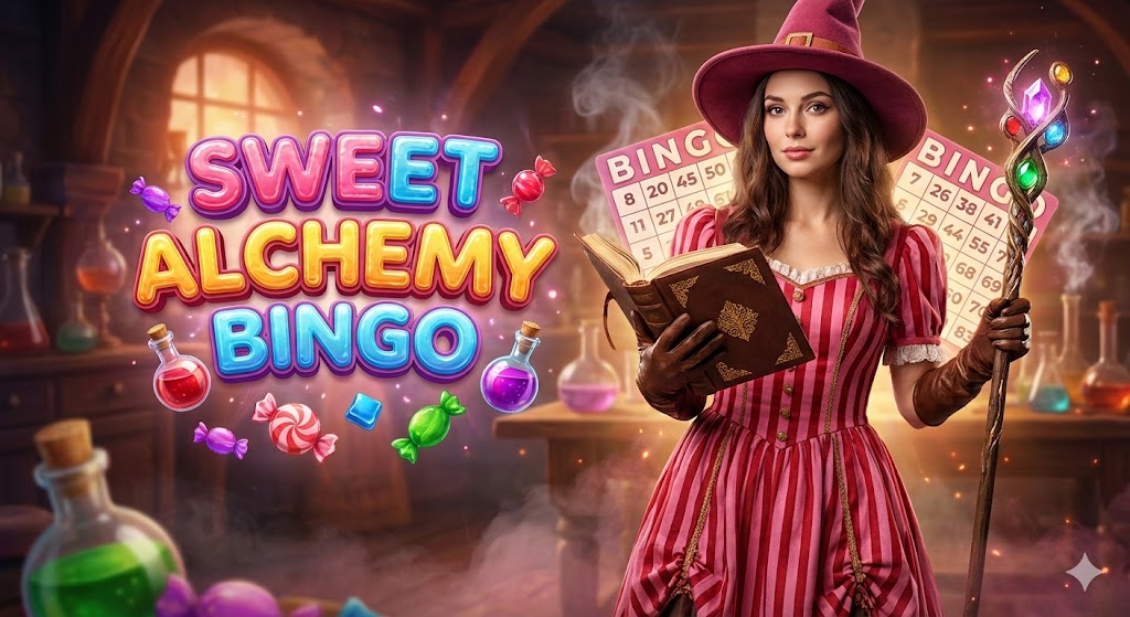 Sweet Alchemy Bingo - Play Online Slot Game at GoldenAura Casino