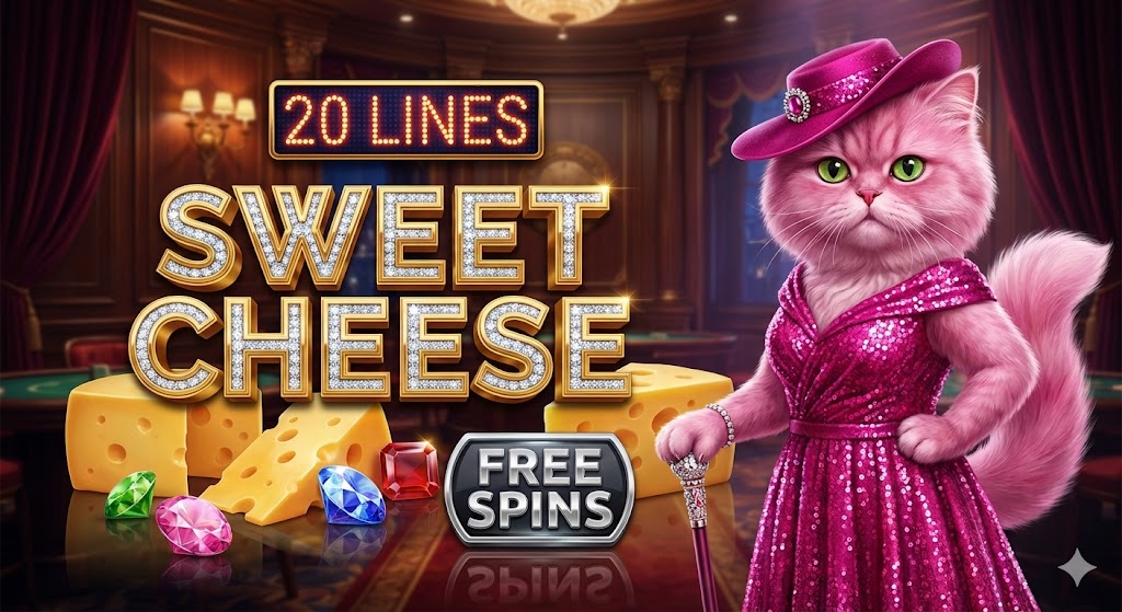 Sweet Cheese - Play Online Slot Game at GoldenAura Casino